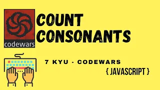 Count consonants 7 kyu kata codewars