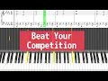 Download Lagu 【楽譜あり】Beat Your Competition ピアノ両手　まいぜんシスターズ使用曲