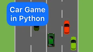 Make Car Game in 1 Minute Python Ursina Engine