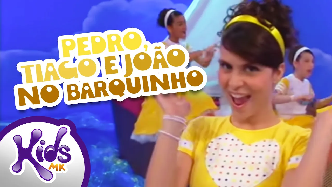 Pedro, Tiago e João no Barquinho - Aline Barros e Cia 2