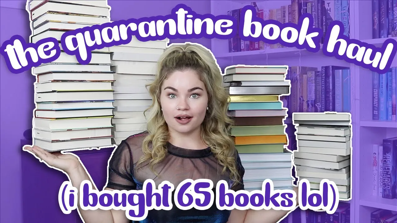 I bought 65 books in quarantine so it’s time for a book haul!!!