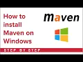 Maven installation in windows step by step 2023