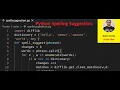 Python Spelling Suggestion