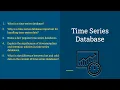 Time Series Database Interview Questions Part 1