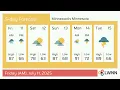 Weather in Minneapolis Minnesota - Friday Jul 11 2025