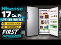 Hisense 17 Cu Ft Upright Freezer Review Garage Ready Convertible