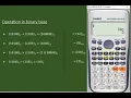 Binary operations addition subtraction Multiplication and Division by fx-991 ES PLUS CASIO