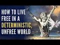 How to Live Free in a Deterministic Unfree World - Three Steps Free Will vs Determinism