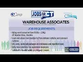 Jobs for CT Macy s Warehouse Associates