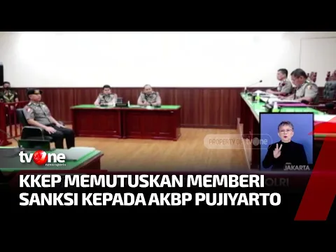 AKBP Pujiyarto Terima Sanksi dan Tidak Banding di SIdang Kode Etik