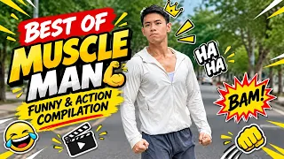 Bam Bam Bam | MUSCLE MAN | #muscleman #funny #shorts #hero #kindness