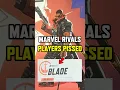 MARVEL RIVALS PLAYERS WANT THIS CHANGED