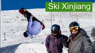 china s longest ski season exploring keketuohai s 3 100m slopes 