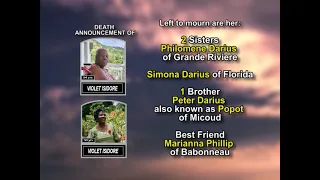 Violet Isidore Long Obituary
