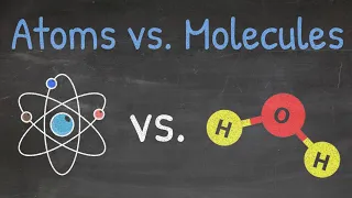 Chemistry Basics Understanding The Difference Between Atoms Molecules Tadashi Science