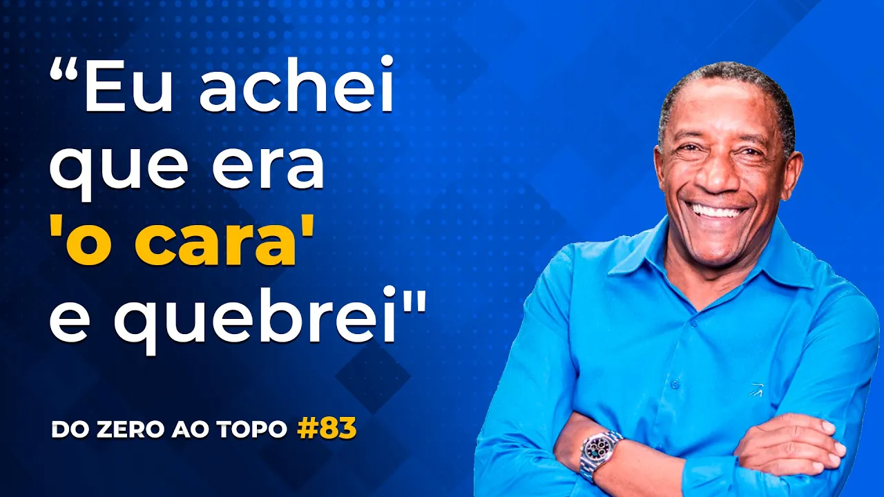 GERALDO RUFINO compartilha seu maior erro