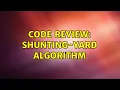 Code Review Shunting-yard algorithm