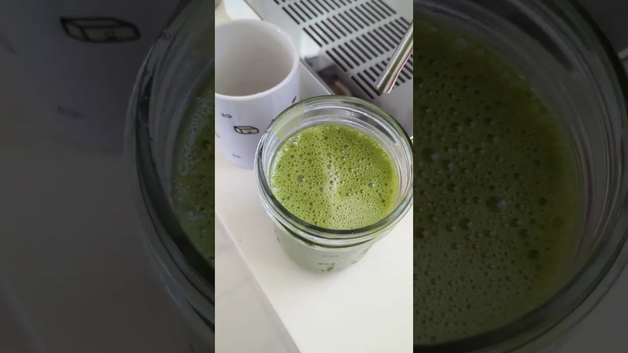 soy milk matcha latte - what to top yours with? (kinako)