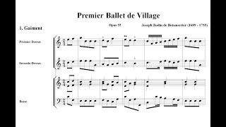 Download Boismortier, Joseph Bodin de (1689 - 1755) Premier Ballet de Village, Op. 52 (Paris, 1734) MP3