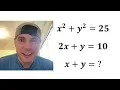 Fun Math Warmup Problem