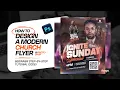 Create flyer like a PRO in Photoshop Beginner Step-by-Step Tutorial 2026