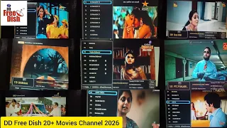 dd free dish movies channel list 2026 update goldmines zee action bollywood dth ddfreedish