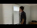 The best louvre size - shutter layout