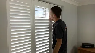 The best louvre size - shutter layout
