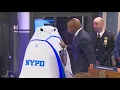 NYPD unveils K-5 robot