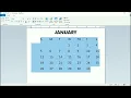 3 Wordpad Chapter 3 Create Calendar in WordPad Complete Basic Computer Course in Hindi
