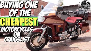 Buying one of the CHEAPEST motorcycles on Craigs List Rip Off