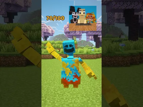 Poppy Playtime Minecraft Animation Edit #nobatidao