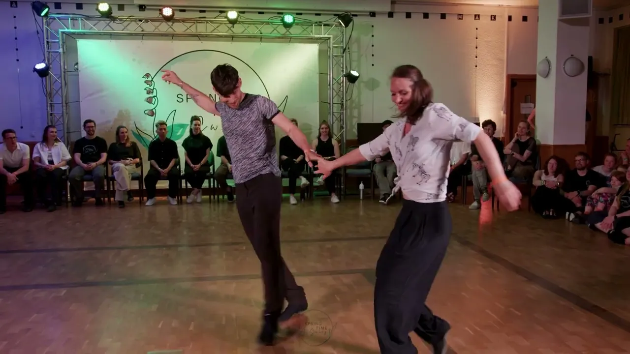 Clement Turpain & Evgenia Itkina - 4th place Strictly Open Finals - Spring Time Swing 2025