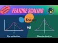 Feature Scaling Machine Learning Tutorial Python