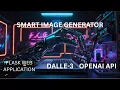 AI-Powered Image Generator with Flask OpenAI Full Demo - DALL E 3 GPT-3 5 Turbo