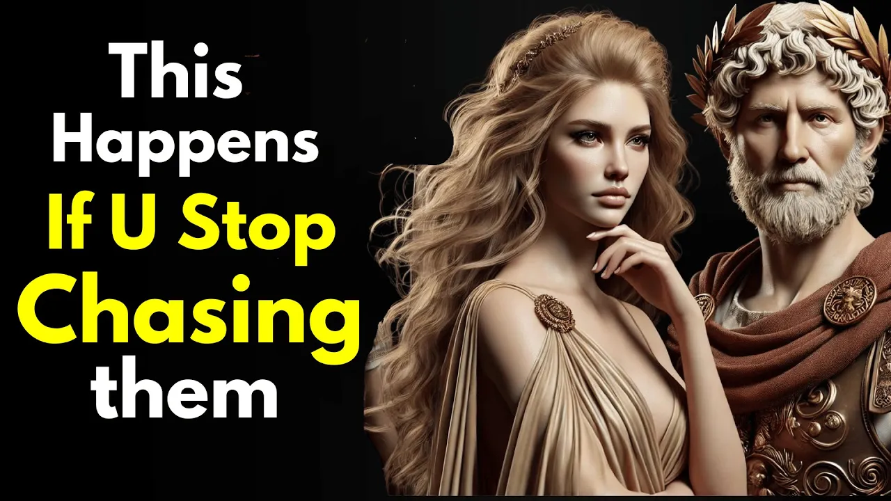Outline Video WHAT THEY FEELS WHEN YOU STOP LOOKING FOR THEM (Make Them Miss You) | Stoicism