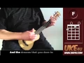 Download Lagu Somewhere Over The Rainbow ( IZ ) - Ukulele Tutorial - Chords, Lyrics