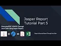 Jasper Report Tutorial Part 5 Steps For Integrating Jasper Reports into Java Applications