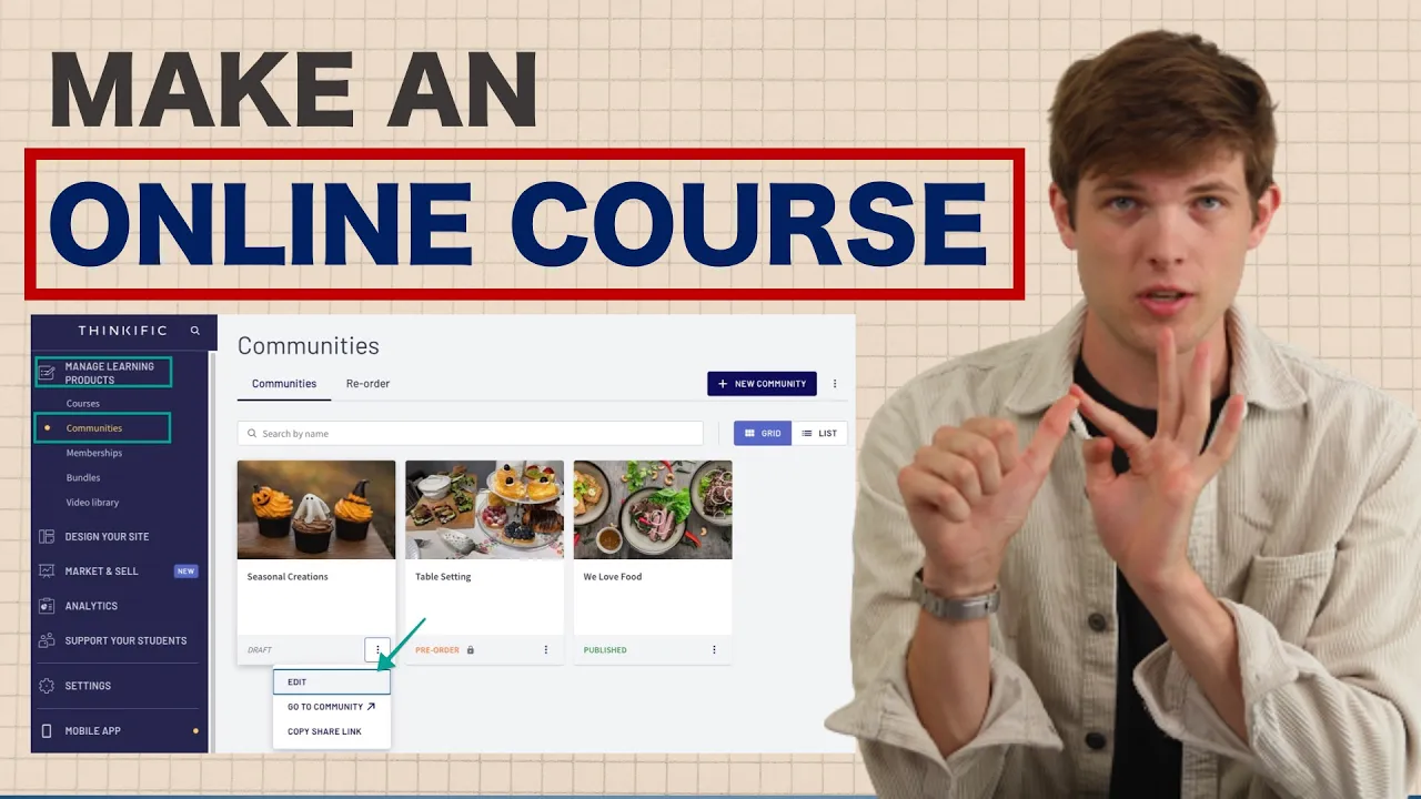 How To Create An Online Course For Beginners in 2024 (Step by Step)