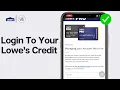 How To Login To Your Lowe s Credit Card 2024