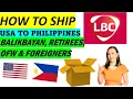 HOW TO SHIP BALIKBAYAN BOX FROM USA TO PHILIPPINES WHO CAN SEND COST WEIGHT LIMIT AND TRACKING