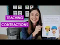 How to Teach Contractions to First Graders