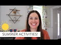 3 Easy Activities to Keep Kids Learning over the Summer