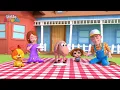 Baa Baa Black Sheep + 60 Minutes of Little Angel | Best Animal Videos | Kids Nursery Rhymes