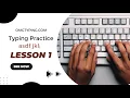 Lesson 1 Learn About the 8 Home Row Keys OMGTyping com