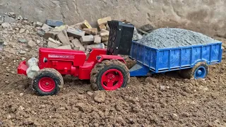 Homemade Remote Control Tractor Mahindra, Swaraj with trolley new project work @MrPendujatt22 