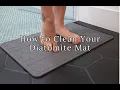 How to Clean our Quick-Dry Diatomaceous Earth Mat