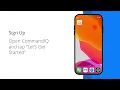 CommandIQ app Setting up your Wi-Fi and App