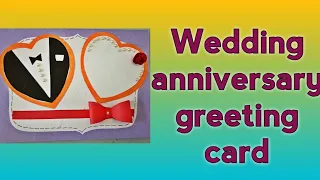 wedding anniversary greeting card for mom and dad diy wedding anniversary card