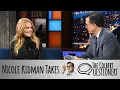 Download Lagu Nicole Kidman Takes The Colbert Questionert